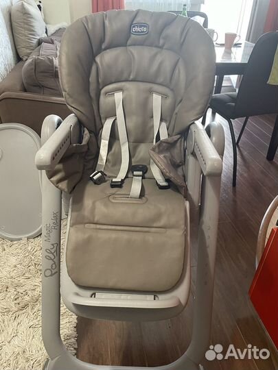 Стульчик для кормления chicco polly magic relax
