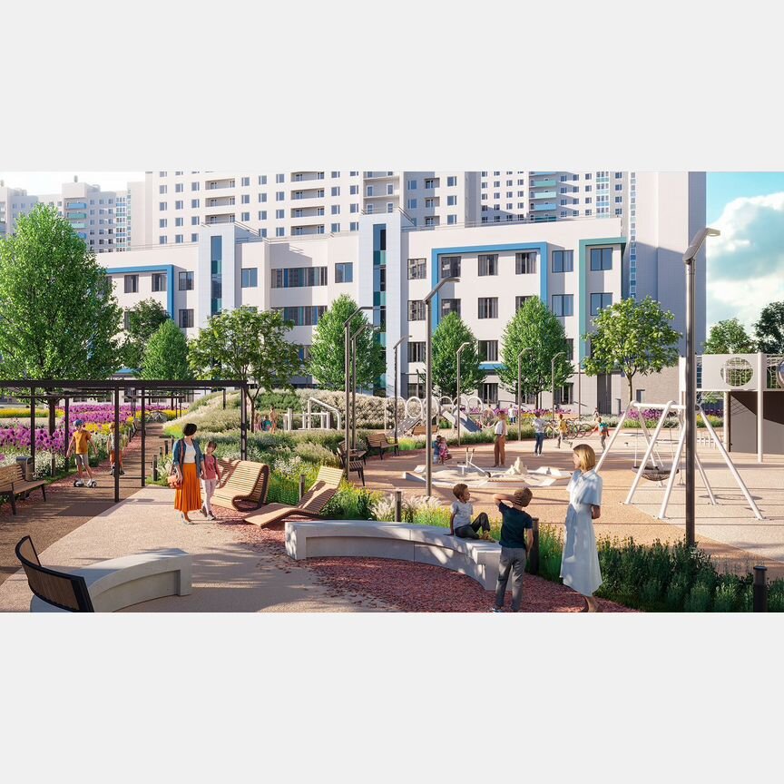 3-к. квартира, 83 м², 9/24 эт.