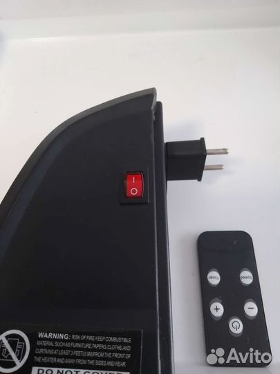 Тепловентилятор настенный с пультом управления