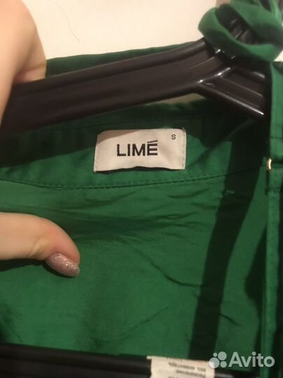 Блузка y2k monki lime