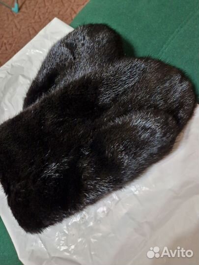 Варежки норковые