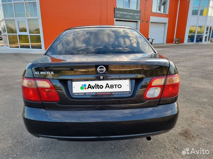 Nissan Almera 1.5 МТ, 2006, 408 700 км