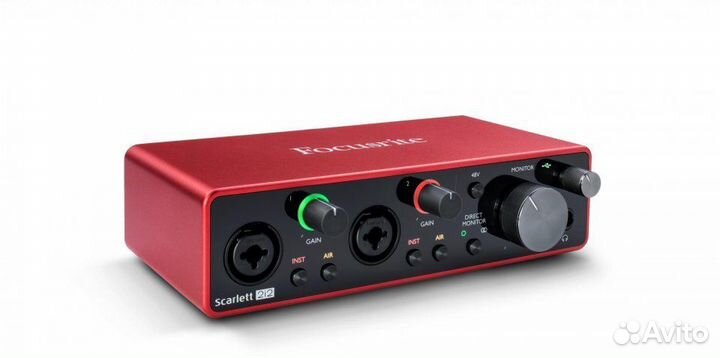 Внешняя звуковая карта Focusrite Scarlett 2i2 3rd