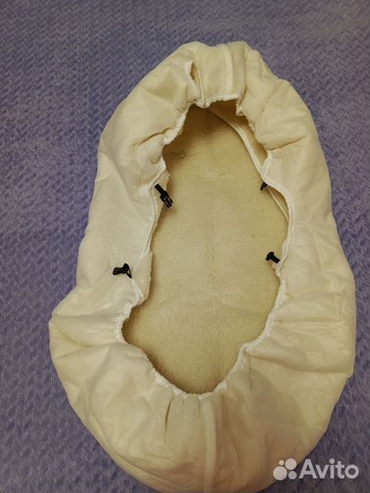 Меховой борт в коляску