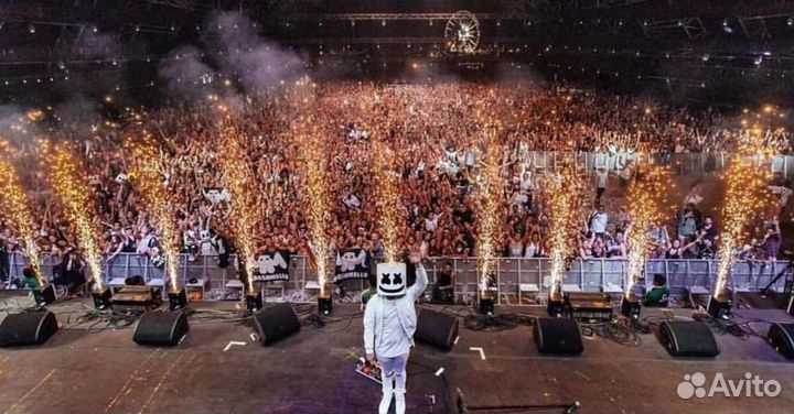 Генератор огня для дискотеки в аренду Fire 45