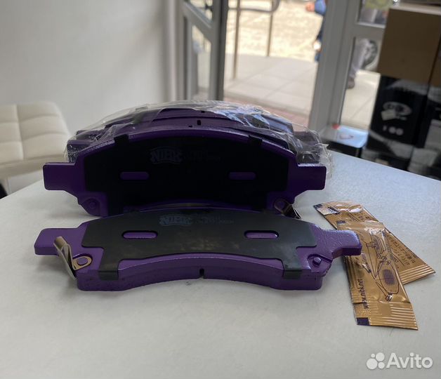 Колодки тормозные дисковые передн. Trail Blazer