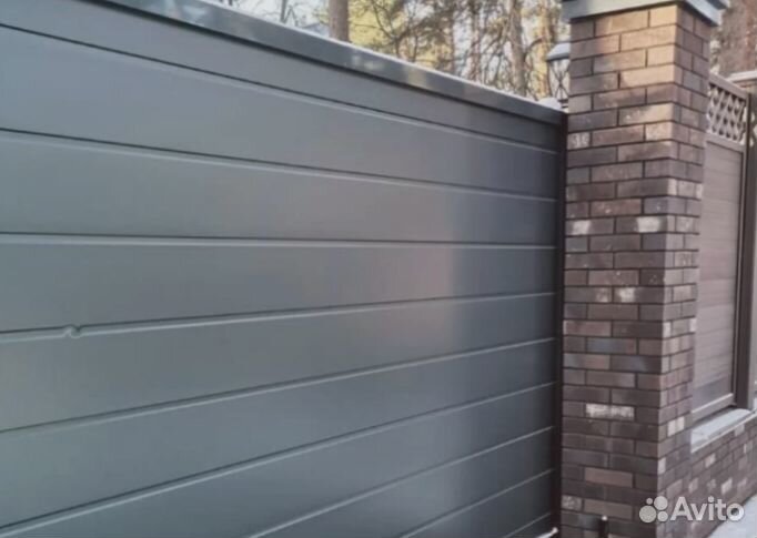 Откатные\Распашные ворота для дачи 4х2м