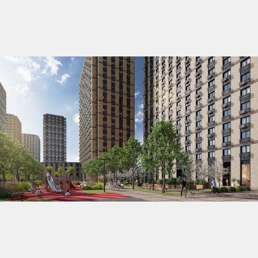 Квартира-студия, 25,4 м², 20/23 эт.