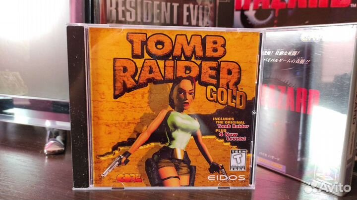 Tomb raider. Gold. ps 1