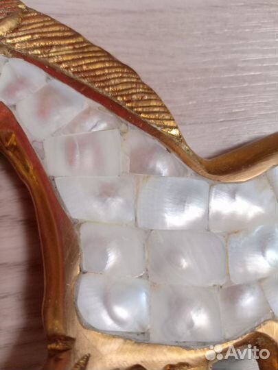 Лошадь статуэтка медь