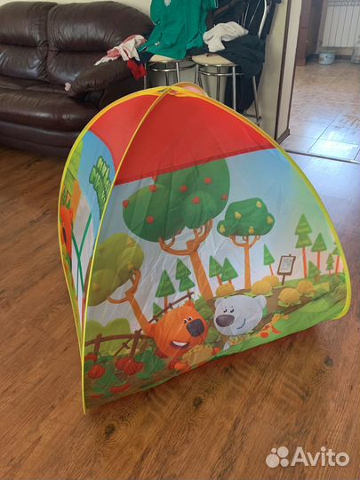 Детская палатка с тоннелем