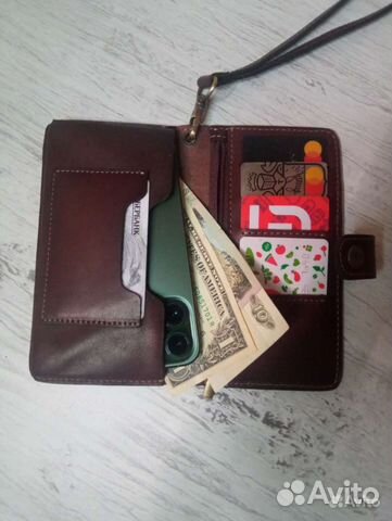 Чехол на iPhone из натуральной кожи