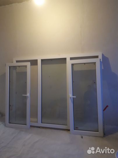 Окна пластиковые бу от застройщика