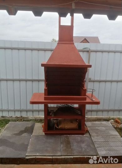 Печь барбекю. Печь под казан. Гриль. Мангал