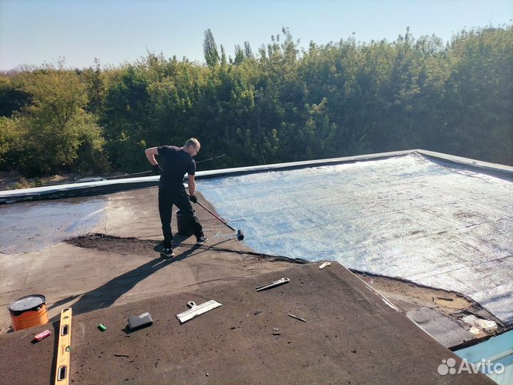 Ремонт мягкой наплавляемой кровли