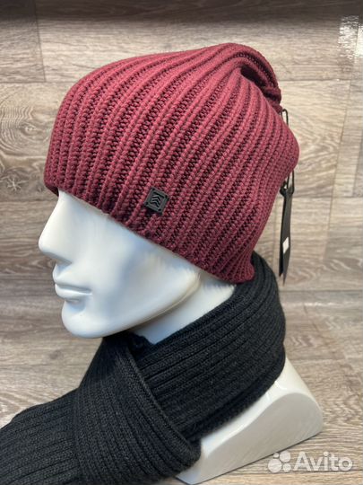 Шапка вязаная из хлопка, Zetta