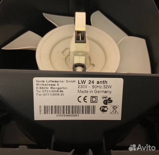 Увлажнитель,мойка воздуха venta lw24