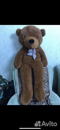 Большая мягкая игрушка медведь