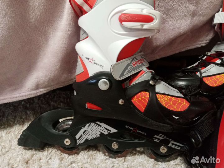 Детские ролики и шлем