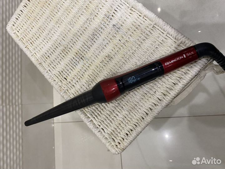 Конусная плойка remington silk
