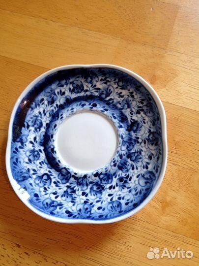 Чайная пара гжель СССР