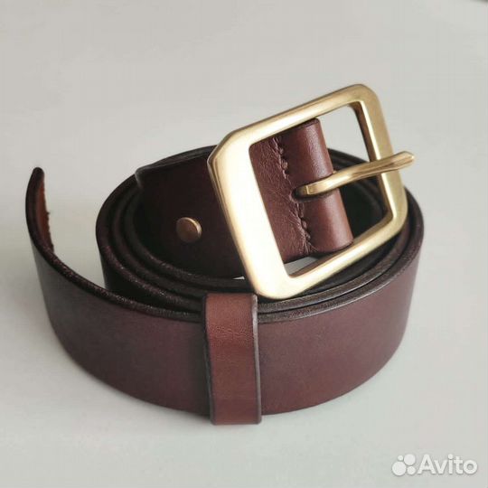 Мужской ремень из натуральной кожи