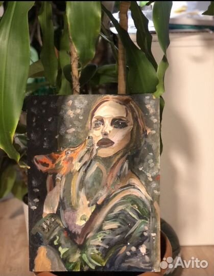 Картина акрилом