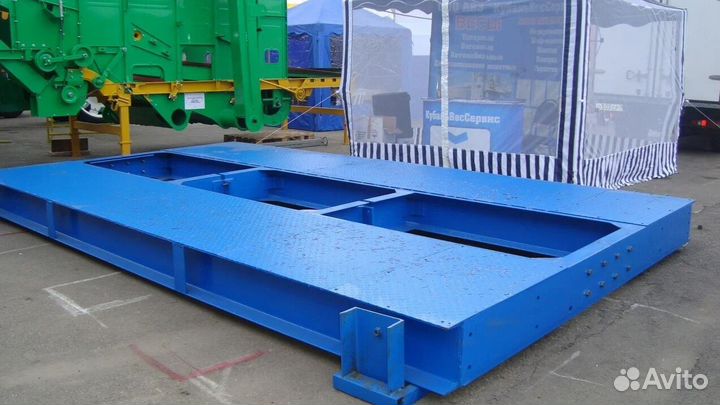 Весы автомобильные бесфундаментные 120 тонн