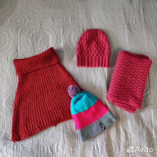 Шарфы и палантины, шапки, перчатки