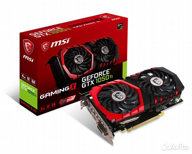 Видеокарта gtx 1050 ti msi 4G