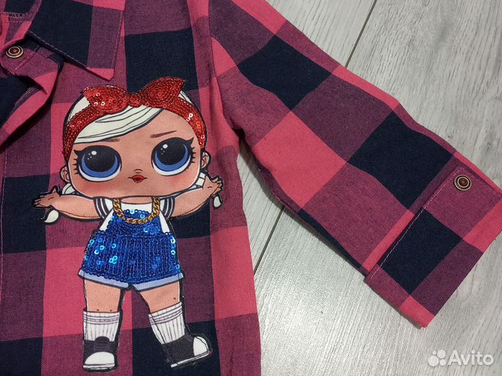 Рубашка длинная детская