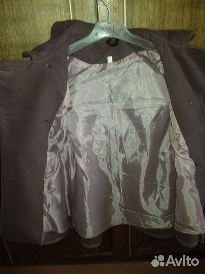 Димисезонное пальто для девочки р.28