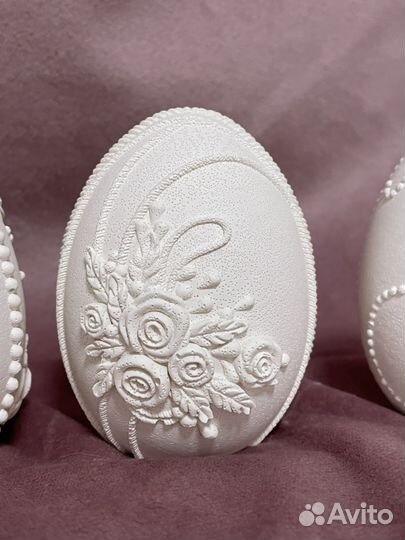 Яйцо пасхальное из гипса