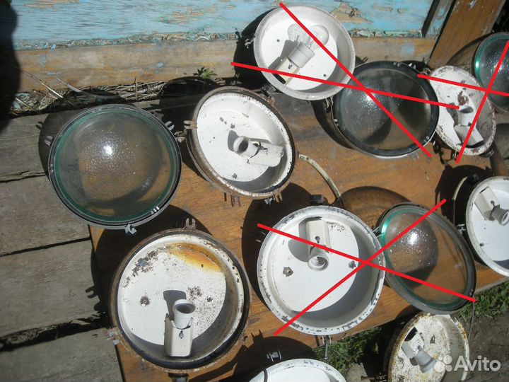 Светильник потолочный СССР нпп03-100 самовывоз