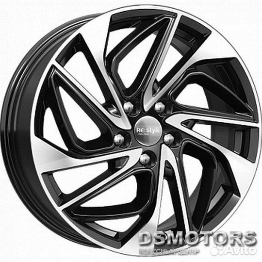 Диски кс883 7.0/18 5x114.3 ET38 d67.1 алмаз чёрный