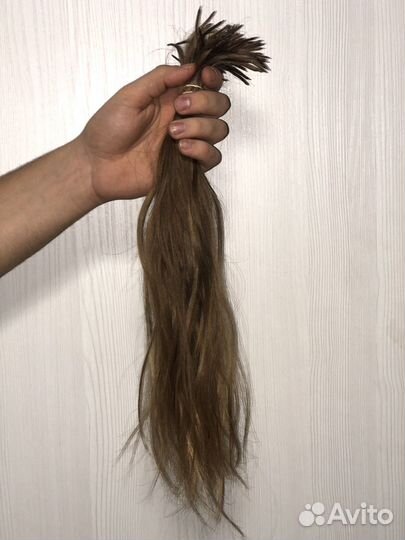 Волосы для наращивания натуральные бу