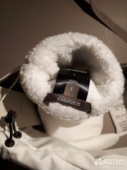 Варежки зимние 12storeez белые