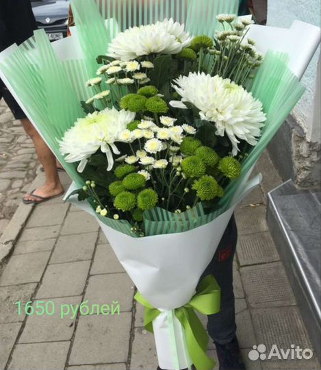 Ля-Букет/Букет хризантема кустовая/ирис, розы