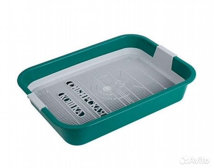 Кошачий лоток, наполнитель 7 кг, поводок ценазавсе