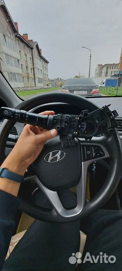 Подрулевой переключатель hyundai solaris