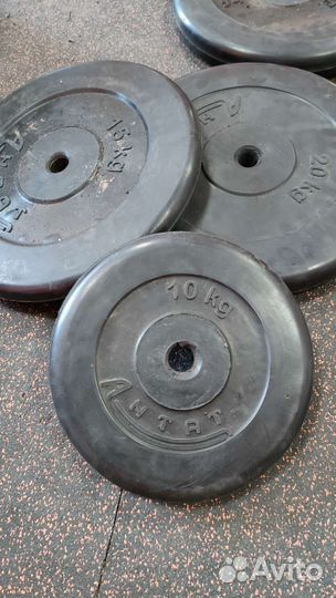 Спортивные диски 90 кг, 26 мм