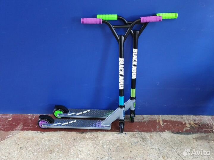 Самокат трюковый 