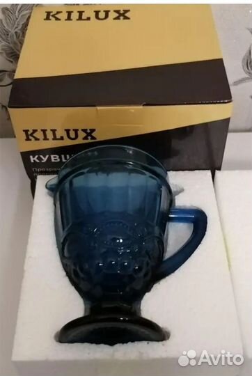 Графин кувшин для воды стеклянный 1150 мл