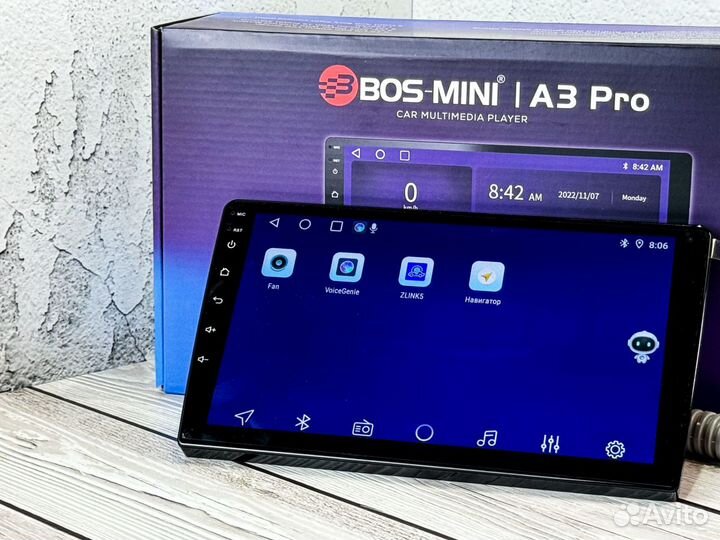 Магнитола Android bos mini a3pro с carplay