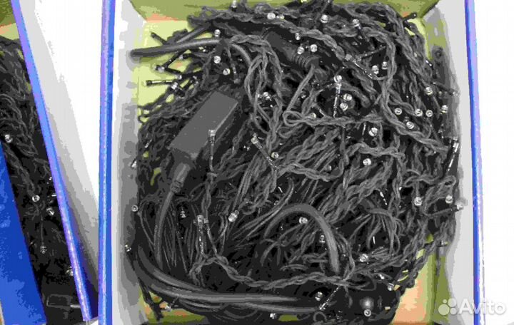 Гирлянда уличная 25м