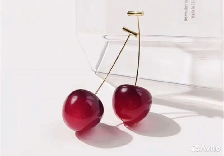 Серьги Вишни Черешни