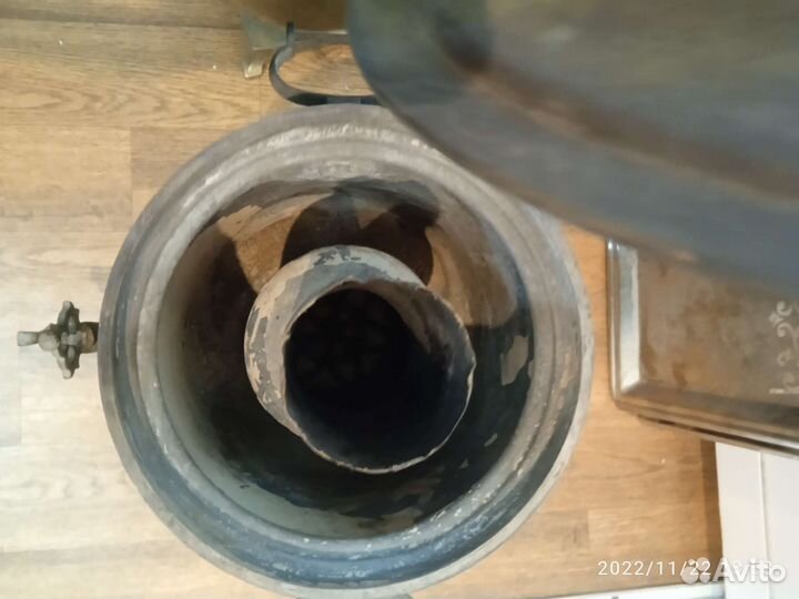 Самовар угольный старинный