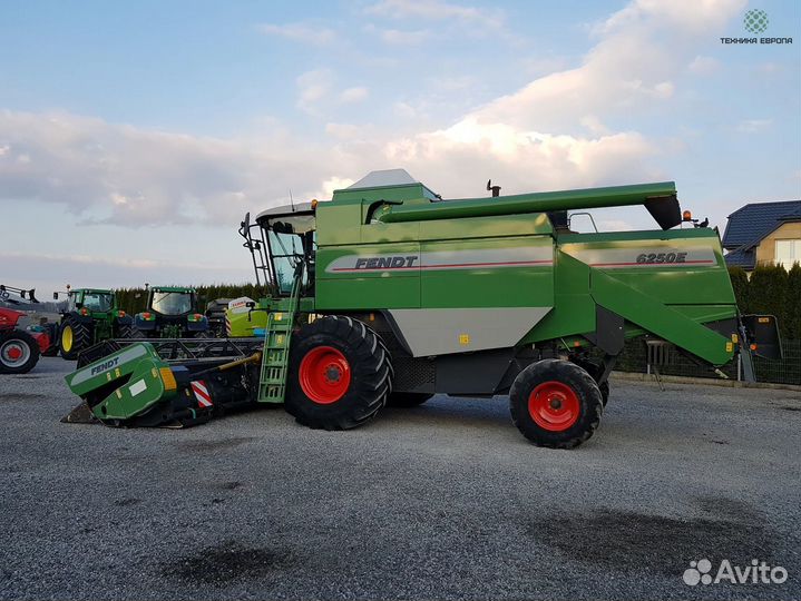 Комбайн Fendt 6250 E, 2007