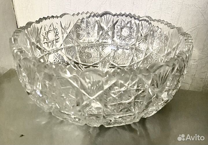 Хрустальный салатник