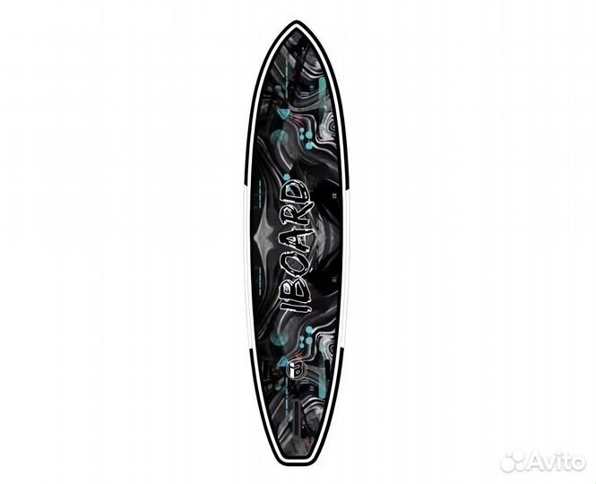 Iboard 11' black waves Sup board Сап доска